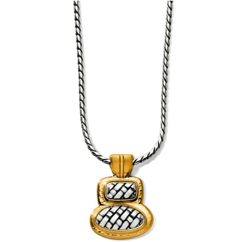 Brighton Ferrara Artisan Two Tone Duo Necklace STYLE JM3243 MSRP: $68 NWT